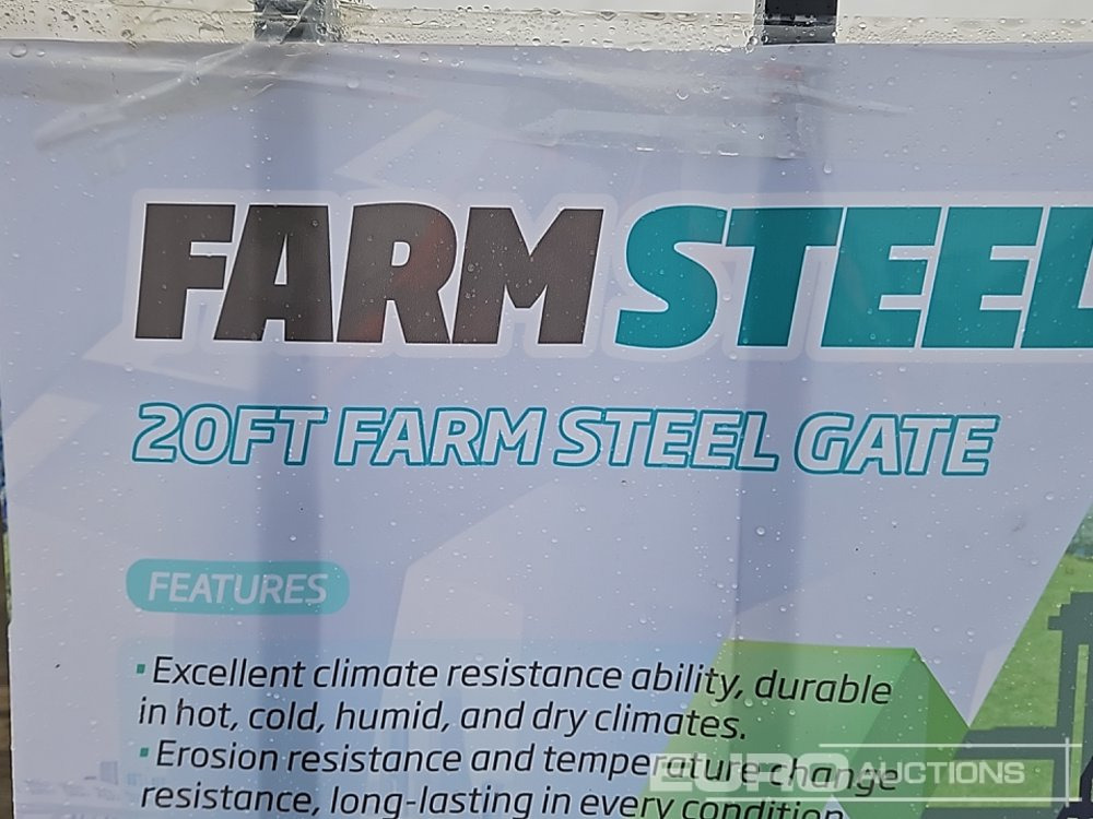 Unused 2025 20' Farm Gate, Gate Pier Design - Εξοπλισμού κατασκευών: φωτογραφία 2 Unused 2025 20' Farm Gate, Gate Pier Design - Εξοπλισμού κατασκευών: φωτογραφία 2