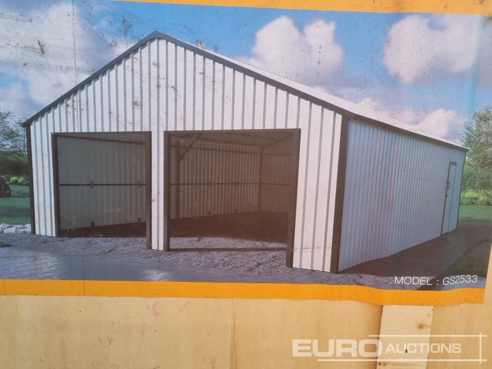 Unused 2025 33' x 25' Metal Shed (Cannot Be Reconsigned) - Σπίτι εμπορευματοκιβωτία: φωτογραφία 1 Unused 2025 33' x 25' Metal Shed (Cannot Be Reconsigned) - Σπίτι εμπορευματοκιβωτία: φωτογραφία 1