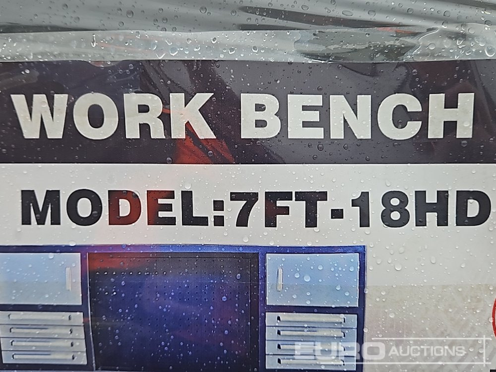 Unused 2025 7' Work Bench, 18 Drawers - Εξοπλισμού κατασκευών: φωτογραφία 2 Unused 2025 7' Work Bench, 18 Drawers - Εξοπλισμού κατασκευών: φωτογραφία 2