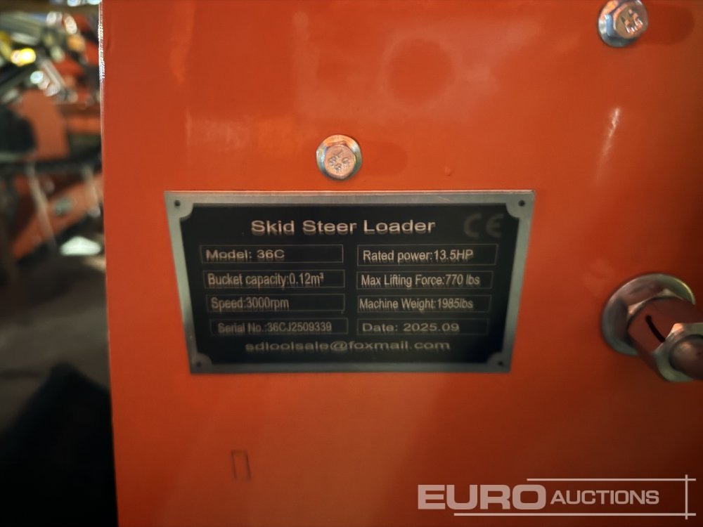 Φορτωτής πλάγιας ολίσθησης Unused 2025 Captok CK36C: φωτογραφία 35