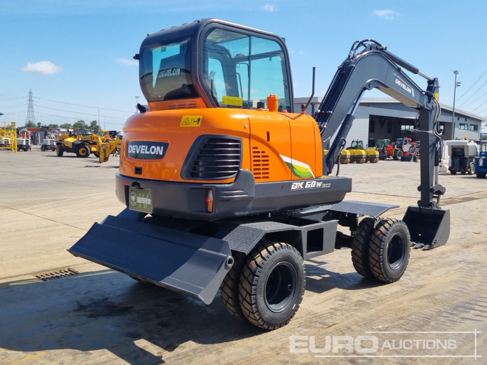 Unused 2025 Develon DX60WN ECO-1 - Τροχοφόρος εκσκαφέας: φωτογραφία 5 Unused 2025 Develon DX60WN ECO-1 - Τροχοφόρος εκσκαφέας: φωτογραφία 5