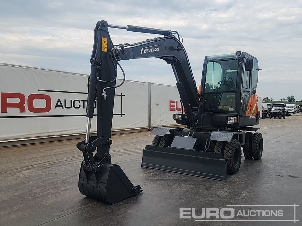 Unused 2025 Develon DX60WN ECO-1 - Τροχοφόρος εκσκαφέας: φωτογραφία 1 Unused 2025 Develon DX60WN ECO-1 - Τροχοφόρος εκσκαφέας: φωτογραφία 1