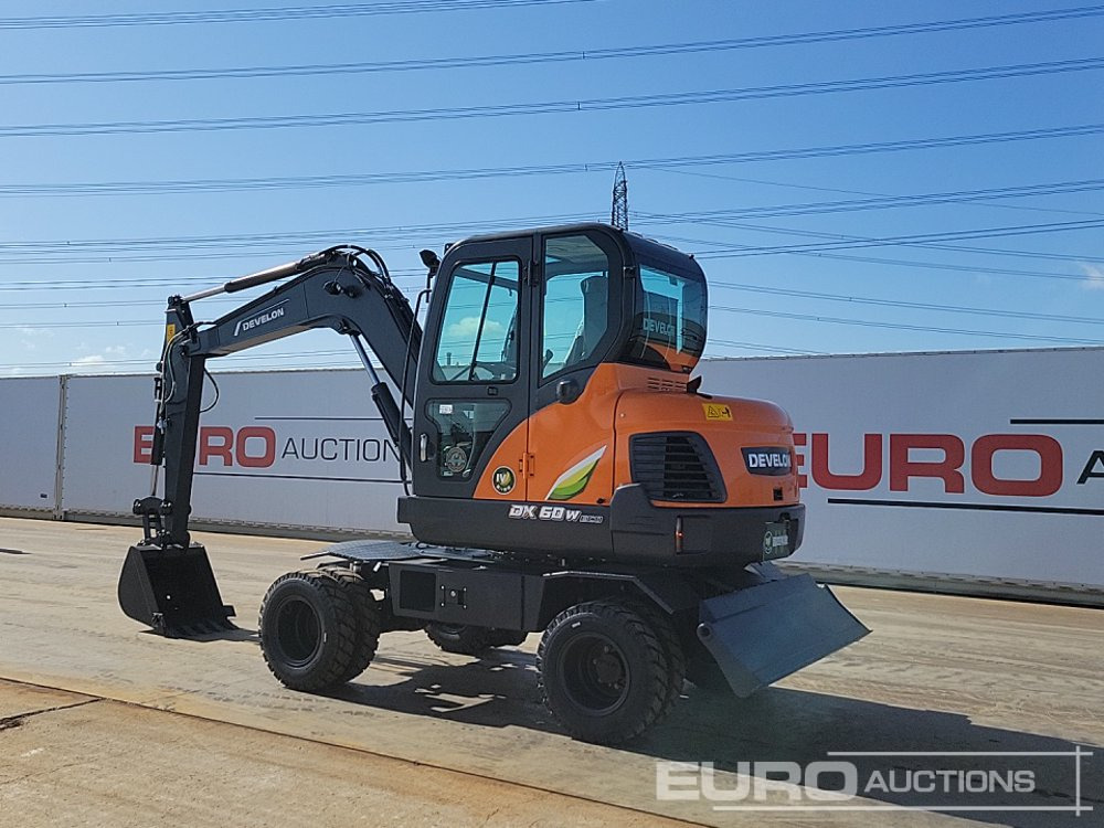 Unused 2025 Develon DX60WN ECO-1 - Τροχοφόρος εκσκαφέας: φωτογραφία 3 Unused 2025 Develon DX60WN ECO-1 - Τροχοφόρος εκσκαφέας: φωτογραφία 3