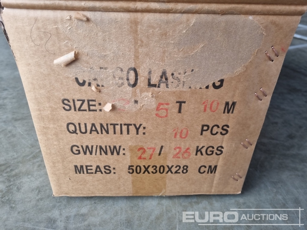 Εξοπλισμού κατασκευών Unused Boss 10M 5T Ratchet Strap (10 of): φωτογραφία 13