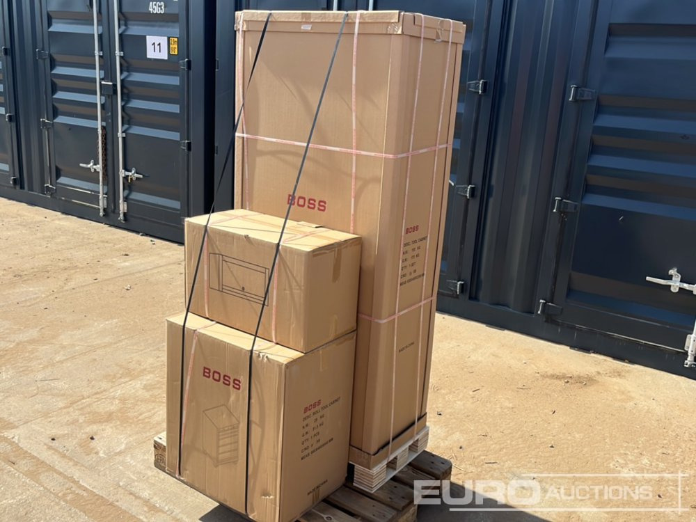 Εξοπλισμός γκαράζ Unused Boss 2.6m 9 Drawer, 5 Cabinet Tool Station: φωτογραφία 26