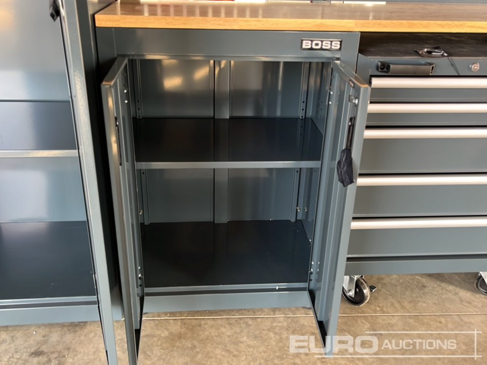 Εξοπλισμός γκαράζ Unused Boss 2.6m 9 Drawer, 5 Cabinet Tool Station: φωτογραφία 9