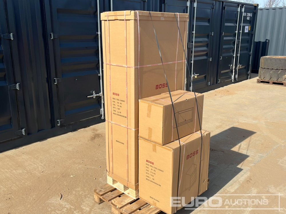 Εξοπλισμός γκαράζ Unused Boss 2.6m 9 Drawer, 5 Cabinet Tool Station: φωτογραφία 25
