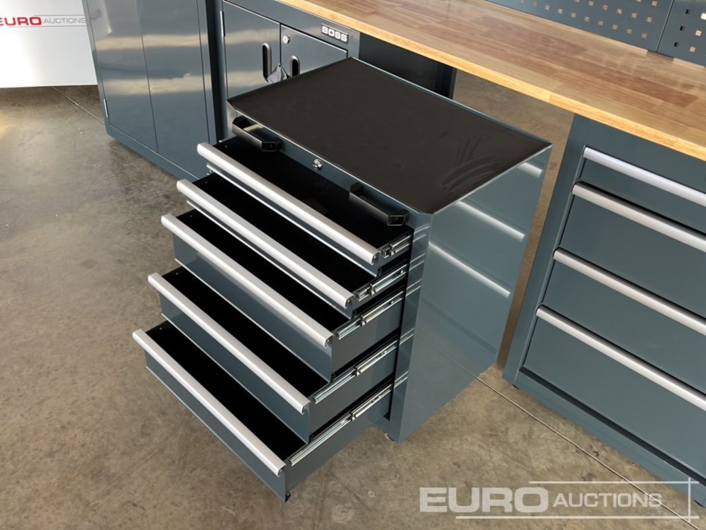 Εξοπλισμός γκαράζ Unused Boss 2.6m 9 Drawer, 5 Cabinet Tool Station: φωτογραφία 13