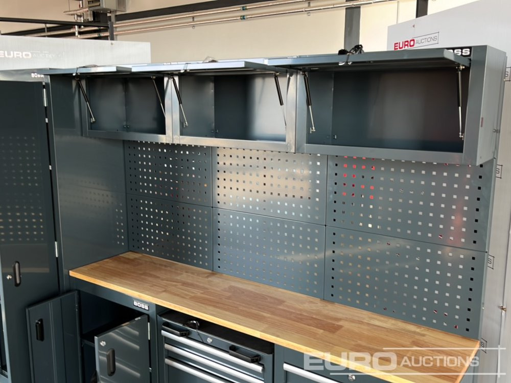 Εξοπλισμός γκαράζ Unused Boss 2.6m 9 Drawer, 5 Cabinet Tool Station: φωτογραφία 7
