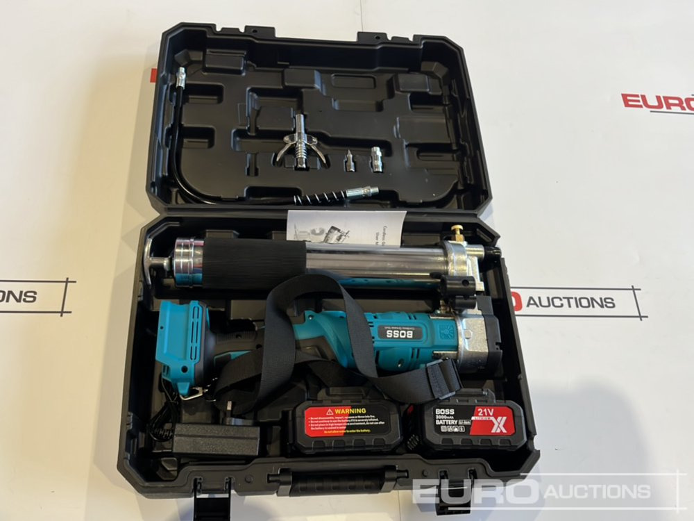 Unused Boss 21 Volt Lithium Battery Cordless Grease Gun - Εξοπλισμός γκαράζ: φωτογραφία 3 Unused Boss 21 Volt Lithium Battery Cordless Grease Gun - Εξοπλισμός γκαράζ: φωτογραφία 3