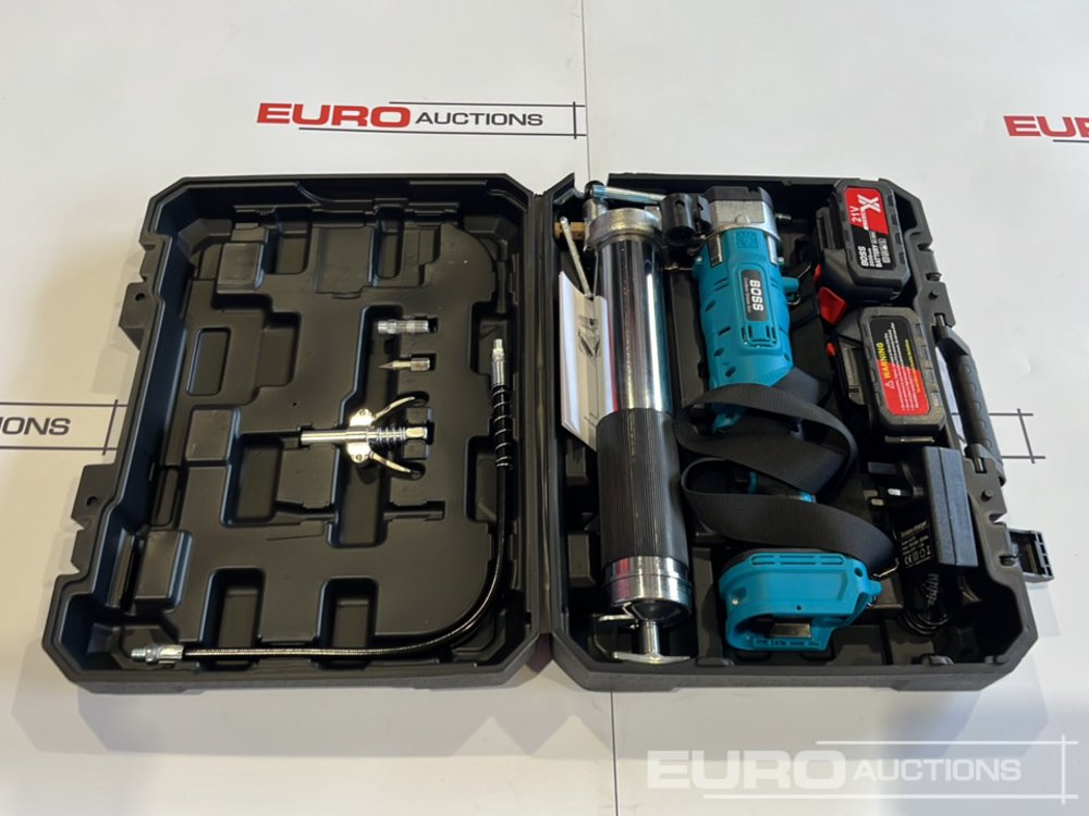 Unused Boss 21 Volt Lithium Battery Cordless Grease Gun - Εξοπλισμός γκαράζ: φωτογραφία 2 Unused Boss 21 Volt Lithium Battery Cordless Grease Gun - Εξοπλισμός γκαράζ: φωτογραφία 2