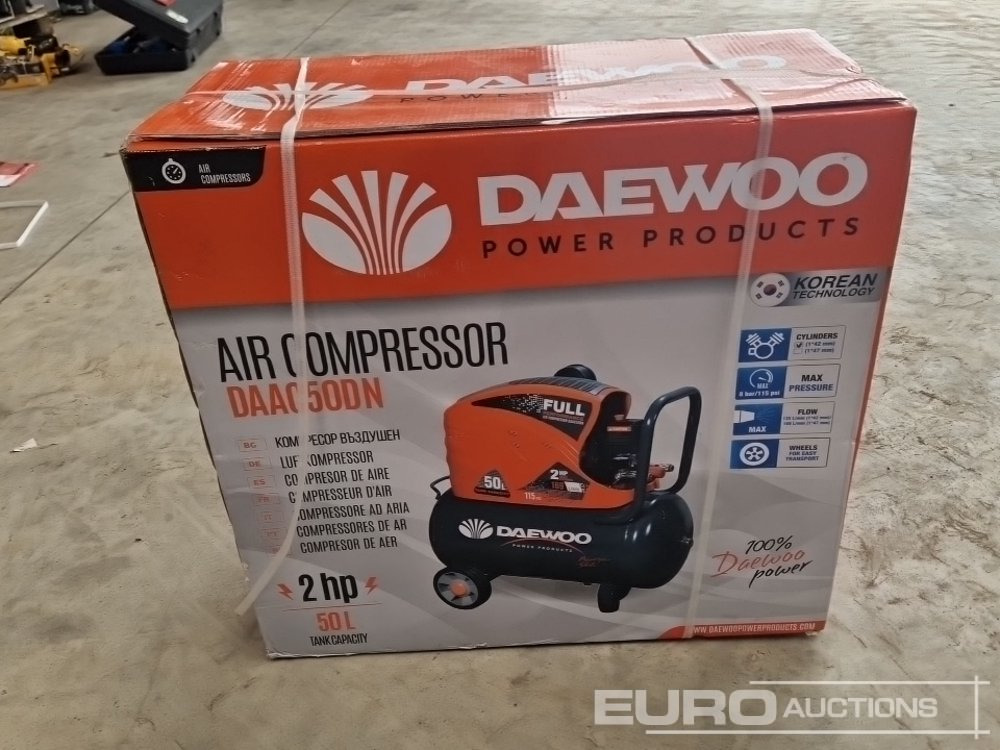 Unused Daewoo DAAC50DN - Αεροσυμπιεστής: φωτογραφία 4 Unused Daewoo DAAC50DN - Αεροσυμπιεστής: φωτογραφία 4