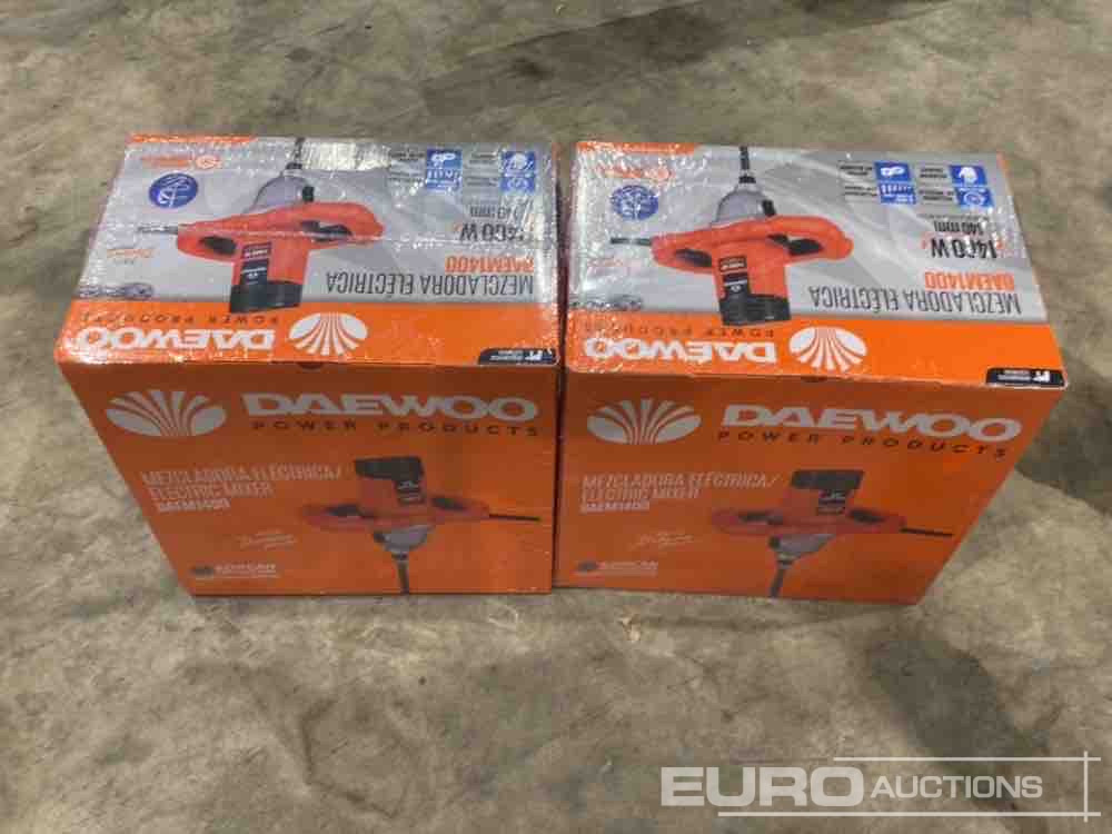 Unused Daewoo DAEM1400 1400W Paddle Mixer (2 of) - Εξοπλισμός γκαράζ: φωτογραφία 2 Unused Daewoo DAEM1400 1400W Paddle Mixer (2 of) - Εξοπλισμός γκαράζ: φωτογραφία 2