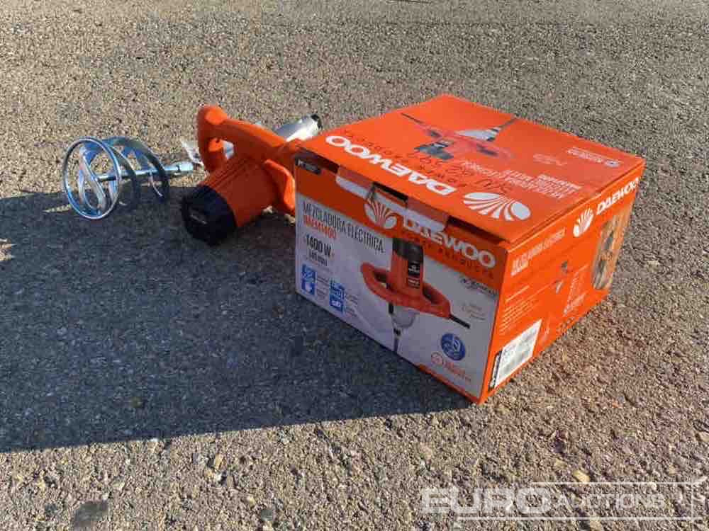 Unused Daewoo DAEM1400 1400W Paddle Mixer (2 of) - Εξοπλισμός γκαράζ: φωτογραφία 4 Unused Daewoo DAEM1400 1400W Paddle Mixer (2 of) - Εξοπλισμός γκαράζ: φωτογραφία 4