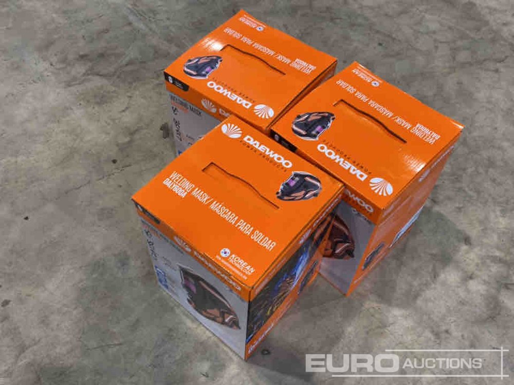 Unused Daewoo DALYG600B Welding Mask (2 of) - Εξοπλισμός γκαράζ: φωτογραφία 3 Unused Daewoo DALYG600B Welding Mask (2 of) - Εξοπλισμός γκαράζ: φωτογραφία 3