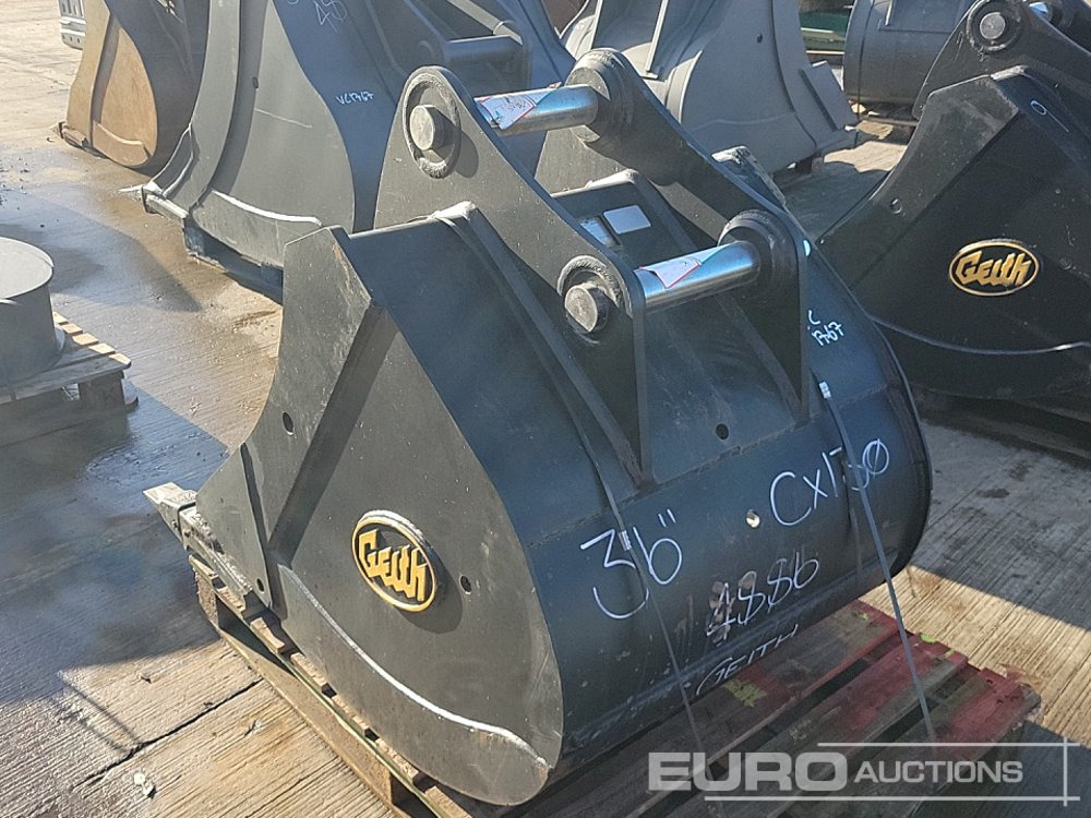 Unused Geith 36 " Digging Bucket 65mm Pin to suit 13 Ton Excavator - Κουβας: φωτογραφία 3 Unused Geith 36 " Digging Bucket 65mm Pin to suit 13 Ton Excavator - Κουβας: φωτογραφία 3