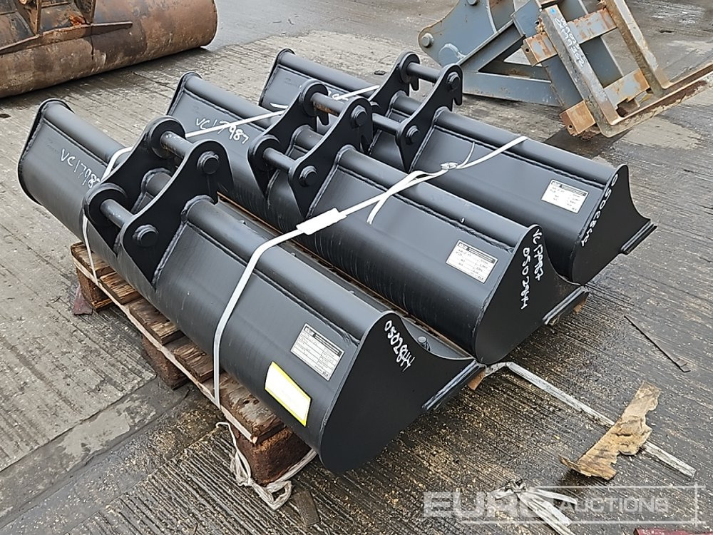 Unused Miller 36", 36", 36" Ditching Bucket 35mm Pin to suit Mini Excavator - Κουβας: φωτογραφία 5 Unused Miller 36", 36", 36" Ditching Bucket 35mm Pin to suit Mini Excavator - Κουβας: φωτογραφία 5