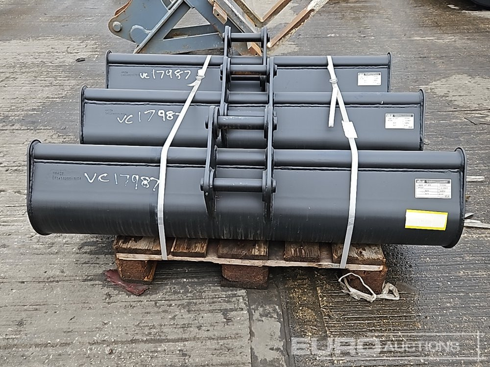 Unused Miller 36", 36", 36" Ditching Bucket 35mm Pin to suit Mini Excavator - Κουβας: φωτογραφία 4 Unused Miller 36", 36", 36" Ditching Bucket 35mm Pin to suit Mini Excavator - Κουβας: φωτογραφία 4