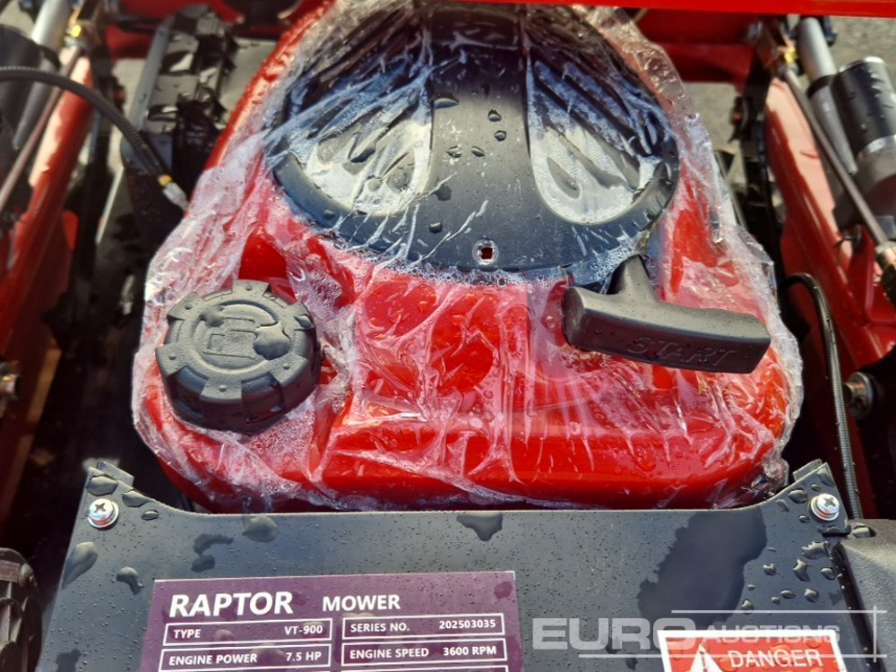 Χλοοκοπτικό Unused Raptor VT900: φωτογραφία 8