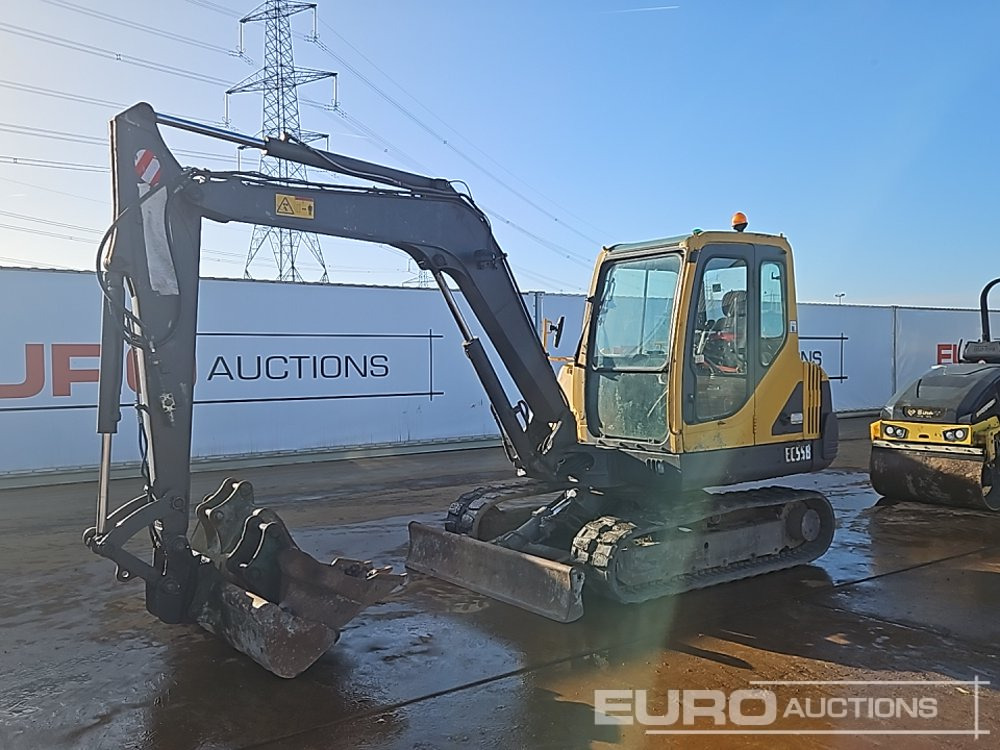 Volvo EC55B - Μίνι εκσκαφέας: φωτογραφία 1 Volvo EC55B - Μίνι εκσκαφέας: φωτογραφία 1