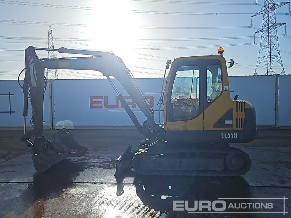 Volvo EC55B - Μίνι εκσκαφέας: φωτογραφία 2 Volvo EC55B - Μίνι εκσκαφέας: φωτογραφία 2