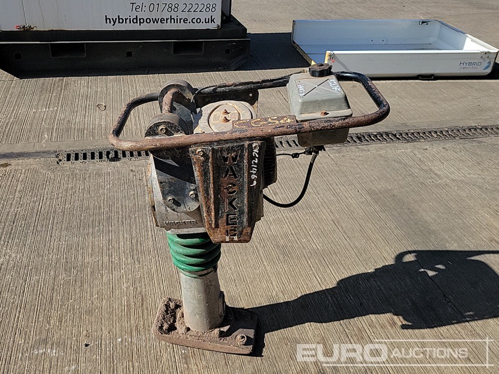 Wacker Petrol Trench Compector - Μηχανών ασφάλτου: φωτογραφία 2 Wacker Petrol Trench Compector - Μηχανών ασφάλτου: φωτογραφία 2