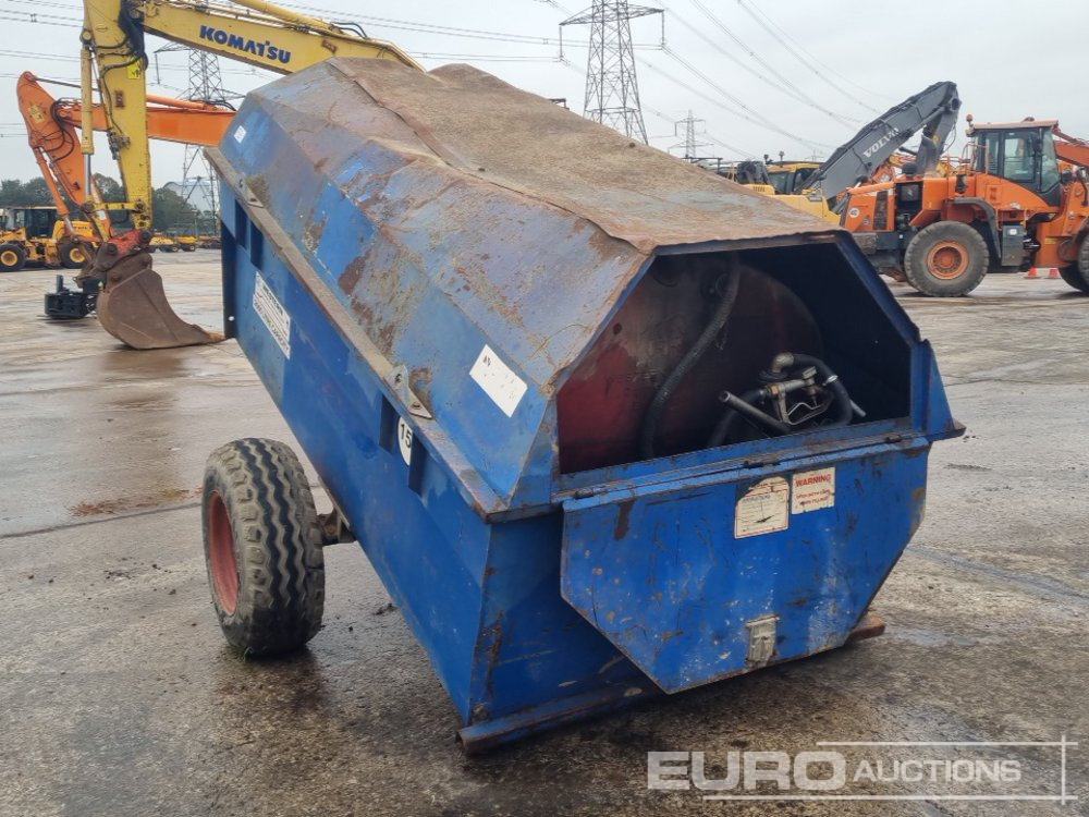 Δεξαμενή αποθήκευσης Western 2000 Litre Single Axle Bunded Fuel Bowser, Manul Pump: φωτογραφία 6 Δεξαμενή αποθήκευσης Western 2000 Litre Single Axle Bunded Fuel Bowser, Manul Pump: φωτογραφία 6