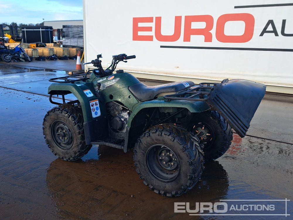 Yamaha Grizzly 350 - Τετράκλινα: φωτογραφία 3 Yamaha Grizzly 350 - Τετράκλινα: φωτογραφία 3