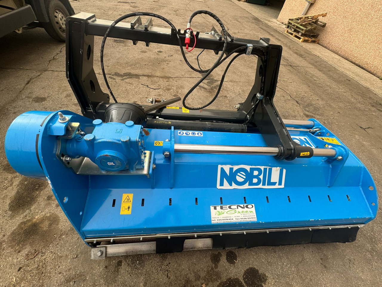 Nobili trincia laterale usata BVL 2000 - Πλευρικός καταστροφέας: φωτογραφία 1 Nobili trincia laterale usata BVL 2000 - Πλευρικός καταστροφέας: φωτογραφία 1