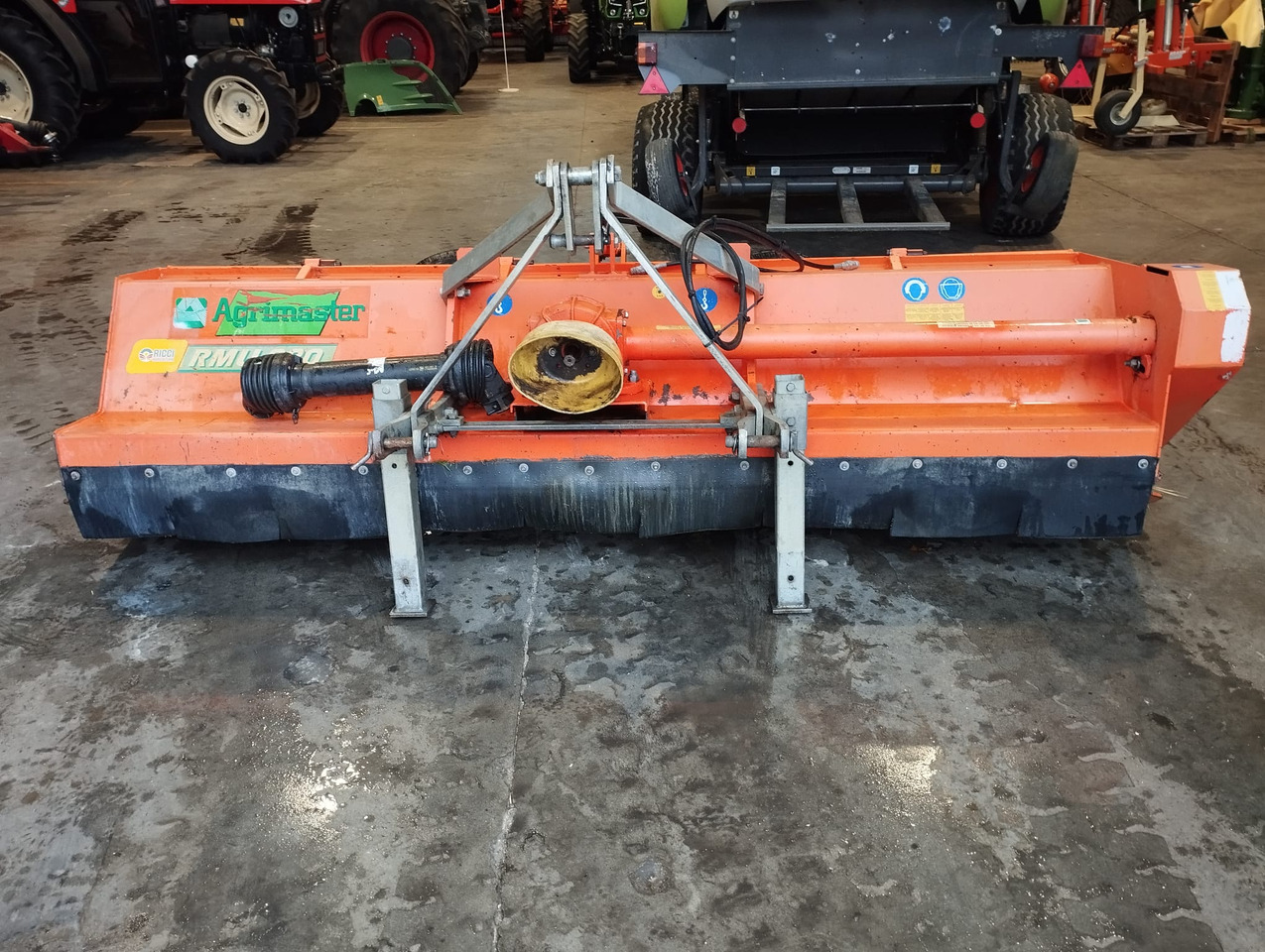 Trincia asse orrizontale usata Agrimaster RMU 280 - Καταστροφέας με σφυριά: φωτογραφία 4 Trincia asse orrizontale usata Agrimaster RMU 280 - Καταστροφέας με σφυριά: φωτογραφία 4
