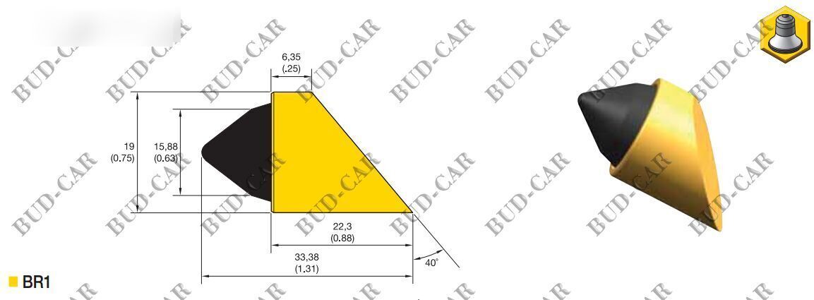 New Cutter, Frez, blades, bits BR1, BR2, BR3, BR4 - Παρελκόμενα για Μηχάνημα διάτρησης: φωτογραφία 2 New Cutter, Frez, blades, bits BR1, BR2, BR3, BR4 - Παρελκόμενα για Μηχάνημα διάτρησης: φωτογραφία 2