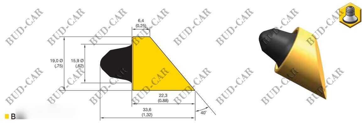 New Cutter, Frez, blades, bits BR1, BR2, BR3, BR4 - Παρελκόμενα για Μηχάνημα διάτρησης: φωτογραφία 3 New Cutter, Frez, blades, bits BR1, BR2, BR3, BR4 - Παρελκόμενα για Μηχάνημα διάτρησης: φωτογραφία 3