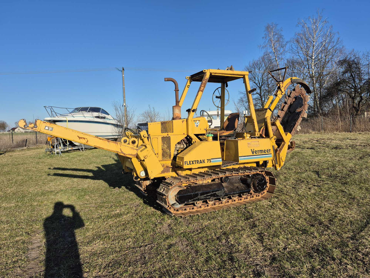 Εκσκαφέας τάφρων VERMEER Flextrak 75 Pługoukładacz: φωτογραφία 6 Εκσκαφέας τάφρων VERMEER Flextrak 75 Pługoukładacz: φωτογραφία 6