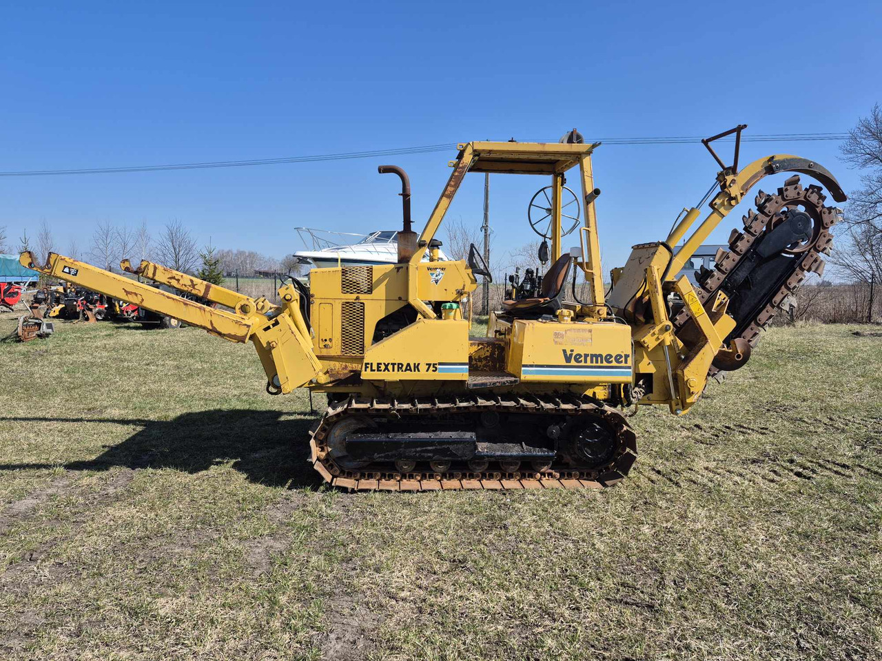 Εκσκαφέας τάφρων VERMEER Flextrak 75 Pługoukładacz: φωτογραφία 7 Εκσκαφέας τάφρων VERMEER Flextrak 75 Pługoukładacz: φωτογραφία 7