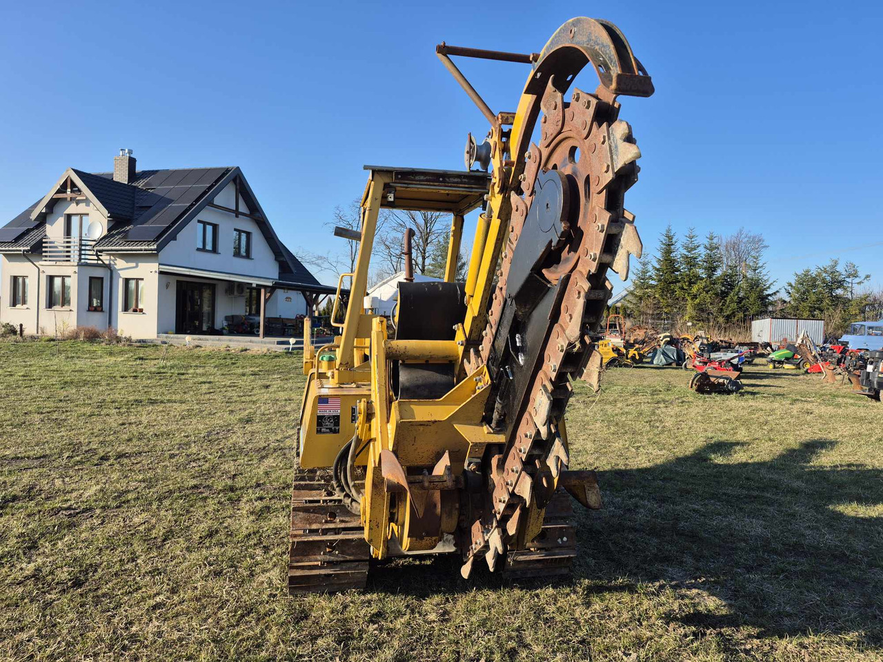 Εκσκαφέας τάφρων VERMEER Flextrak 75 Pługoukładacz: φωτογραφία 11 Εκσκαφέας τάφρων VERMEER Flextrak 75 Pługoukładacz: φωτογραφία 11