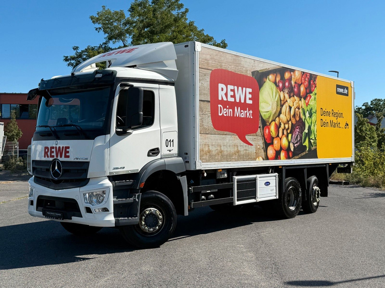 Mercedes-Benz Antos 2543 Kühler/Liftachse/8m/Ladebord/Retarder - Φορτηγό ψυγείο: φωτογραφία 2 Mercedes-Benz Antos 2543 Kühler/Liftachse/8m/Ladebord/Retarder - Φορτηγό ψυγείο: φωτογραφία 2