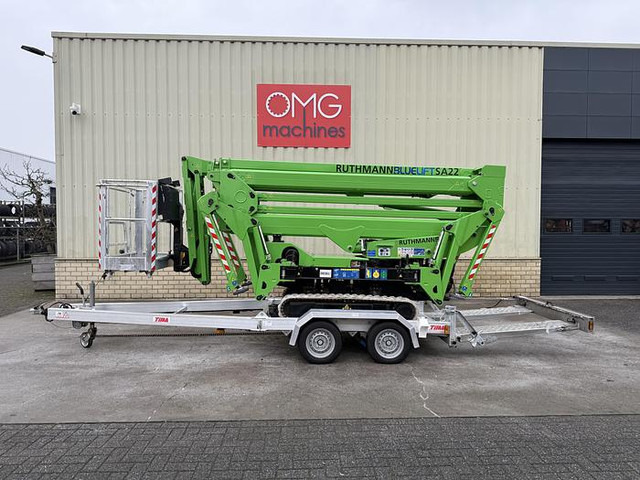 Ruthmann Bluelift SA22, Spin hoogwerker, 22 meter - Καλαθοφόρο με ερπύστριες: φωτογραφία 1 Ruthmann Bluelift SA22, Spin hoogwerker, 22 meter - Καλαθοφόρο με ερπύστριες: φωτογραφία 1