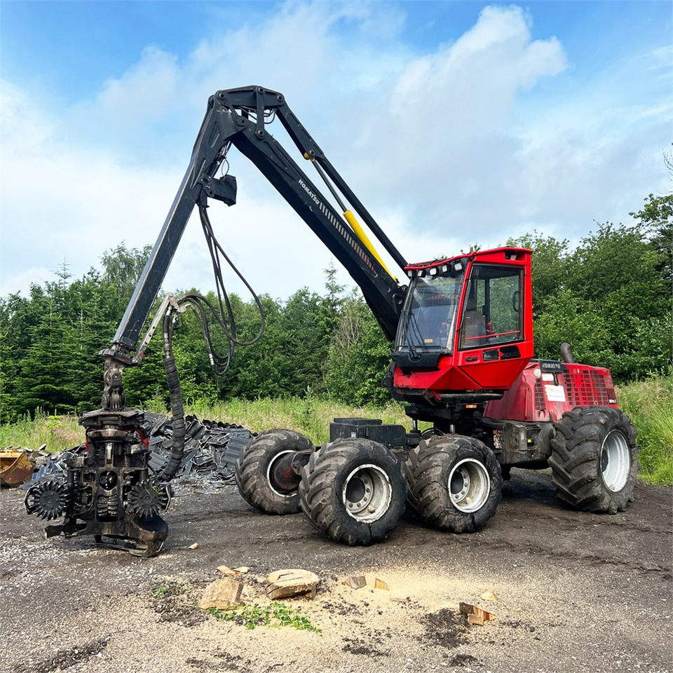 Συλλεκτική μηχανή - forest harvester Komatsu 901 TX.1: φωτογραφία 1