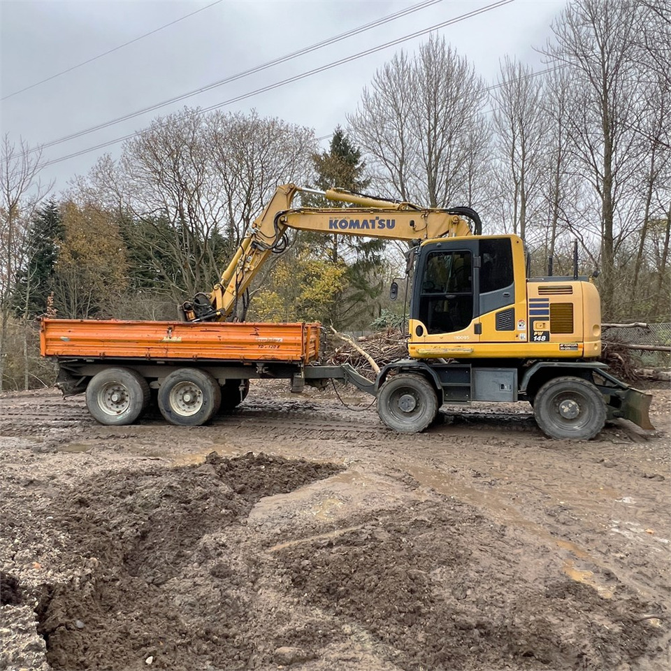 Komatsu PW148-10 - Τροχοφόρος εκσκαφέας: φωτογραφία 5 Komatsu PW148-10 - Τροχοφόρος εκσκαφέας: φωτογραφία 5