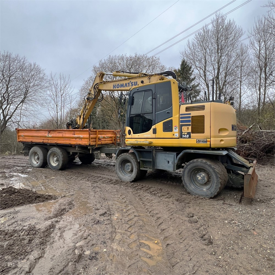 Komatsu PW148-10 - Τροχοφόρος εκσκαφέας: φωτογραφία 4 Komatsu PW148-10 - Τροχοφόρος εκσκαφέας: φωτογραφία 4