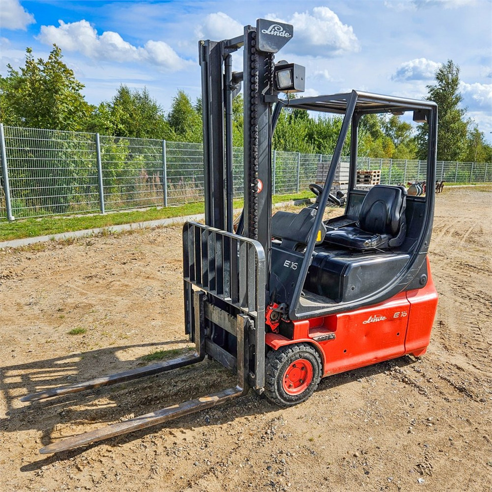 Linde E16 - Περονοφόρο όχημα: φωτογραφία 1 Linde E16 - Περονοφόρο όχημα: φωτογραφία 1