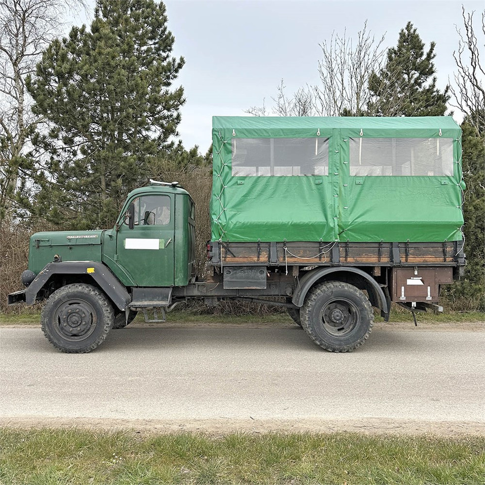 Magirus Deutz 125 A - Φορτηγό μουσαμάς: φωτογραφία 3 Magirus Deutz 125 A - Φορτηγό μουσαμάς: φωτογραφία 3