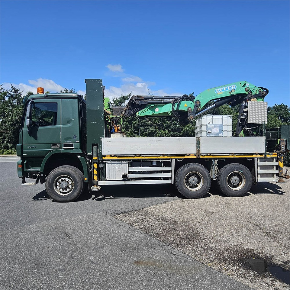 Mercedes Actros 3341 A BlueTec 5 - Φορτηγό με ανοιχτή καρότσα, Φορτηγό με γερανό: φωτογραφία 2 Mercedes Actros 3341 A BlueTec 5 - Φορτηγό με ανοιχτή καρότσα, Φορτηγό με γερανό: φωτογραφία 2