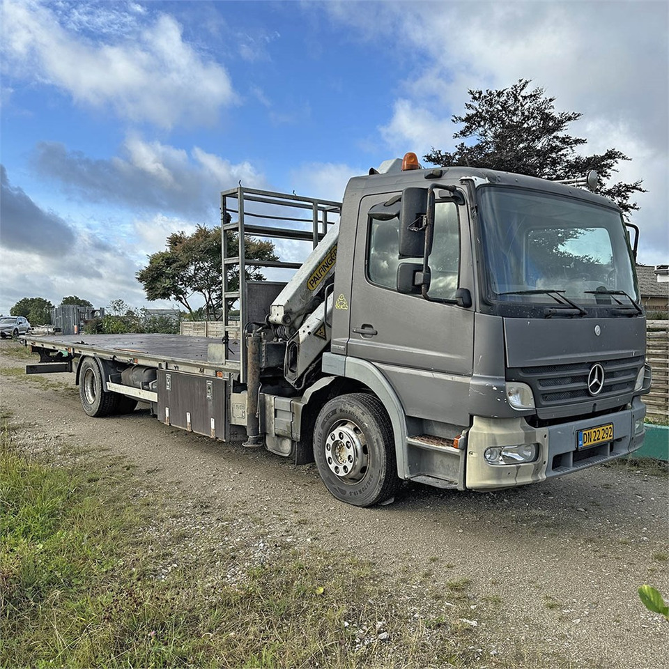 Mercedes Atego 1524 LL - Φορτηγό με ανοιχτή καρότσα, Φορτηγό με γερανό: φωτογραφία 2 Mercedes Atego 1524 LL - Φορτηγό με ανοιχτή καρότσα, Φορτηγό με γερανό: φωτογραφία 2