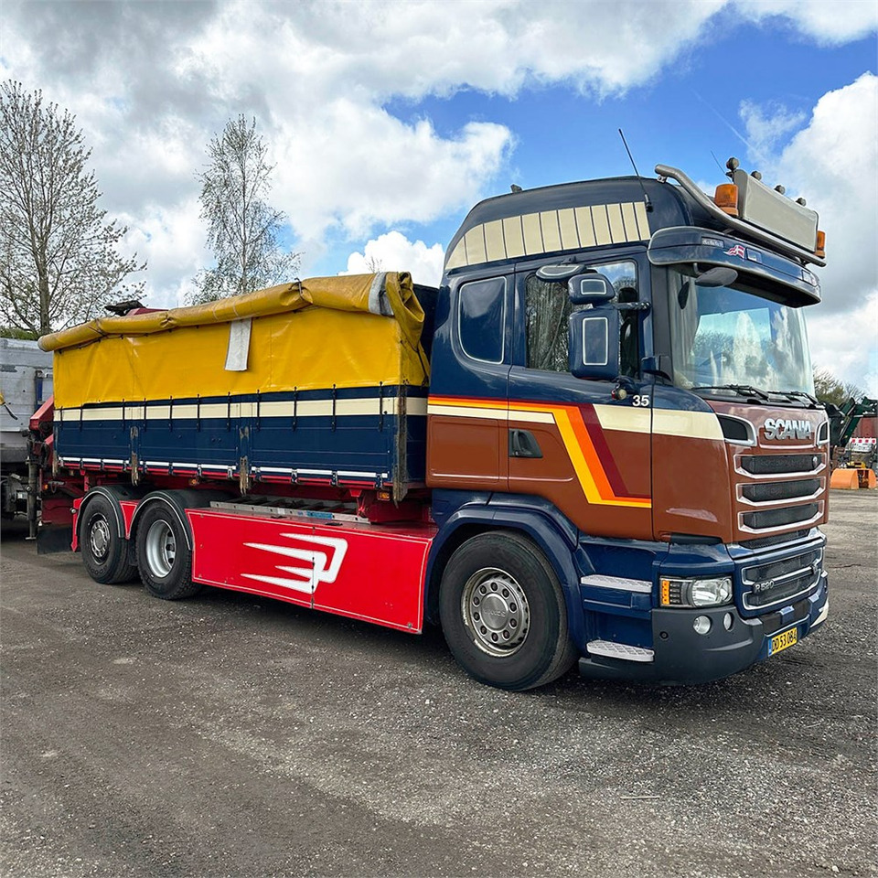 Scania P,G,R-serien R520 - Φορτηγό ανατρεπόμενο, Φορτηγό με γερανό: φωτογραφία 2 Scania P,G,R-serien R520 - Φορτηγό ανατρεπόμενο, Φορτηγό με γερανό: φωτογραφία 2