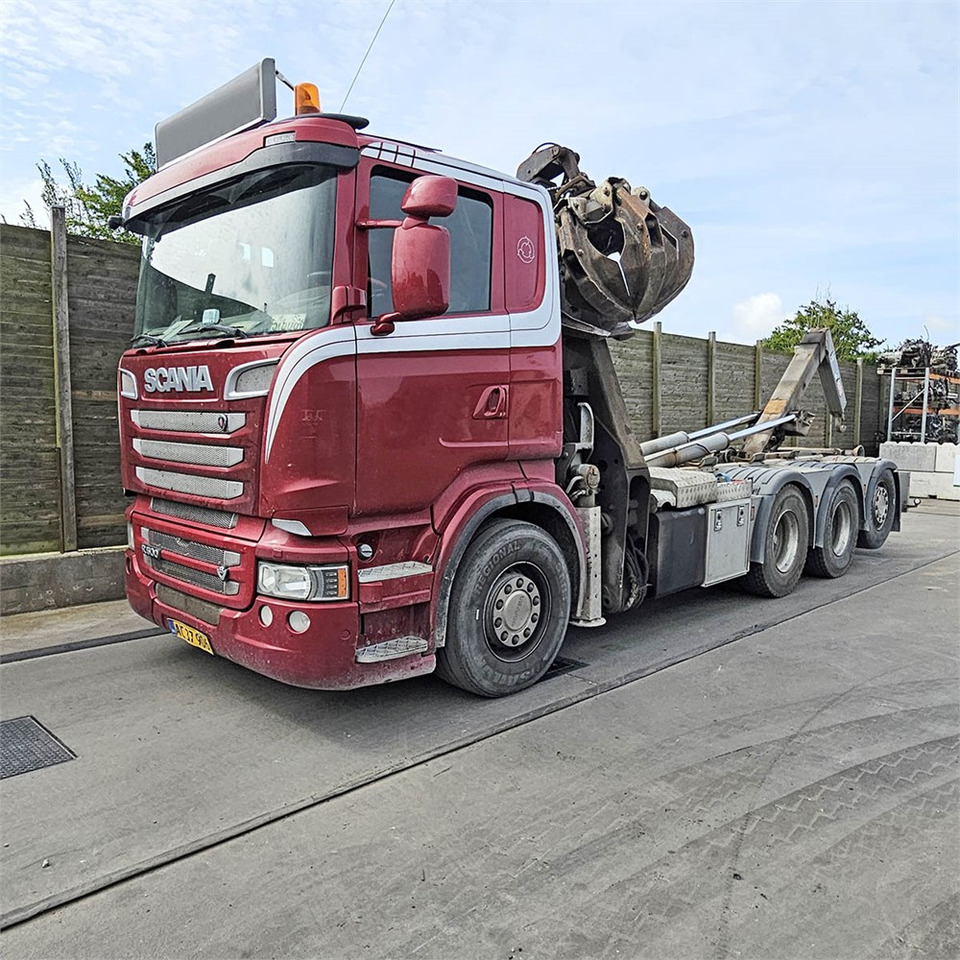 Scania R 500 - Φορτηγό φόρτωσης γάντζου, Φορτηγό με γερανό: φωτογραφία 1 Scania R 500 - Φορτηγό φόρτωσης γάντζου, Φορτηγό με γερανό: φωτογραφία 1