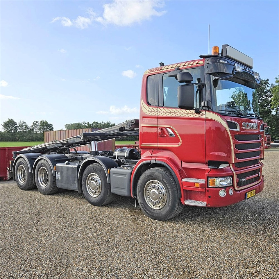 Scania R500 - Φορτηγό με σύστημα καλωδίων: φωτογραφία 1 Scania R500 - Φορτηγό με σύστημα καλωδίων: φωτογραφία 1