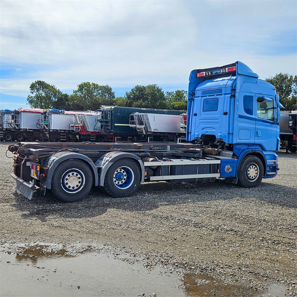 Scania R500 - Φορτηγό μεταφοράς εμπορευματοκιβωτίων/ Κινητό αμάξωμα: φωτογραφία 5 Scania R500 - Φορτηγό μεταφοράς εμπορευματοκιβωτίων/ Κινητό αμάξωμα: φωτογραφία 5