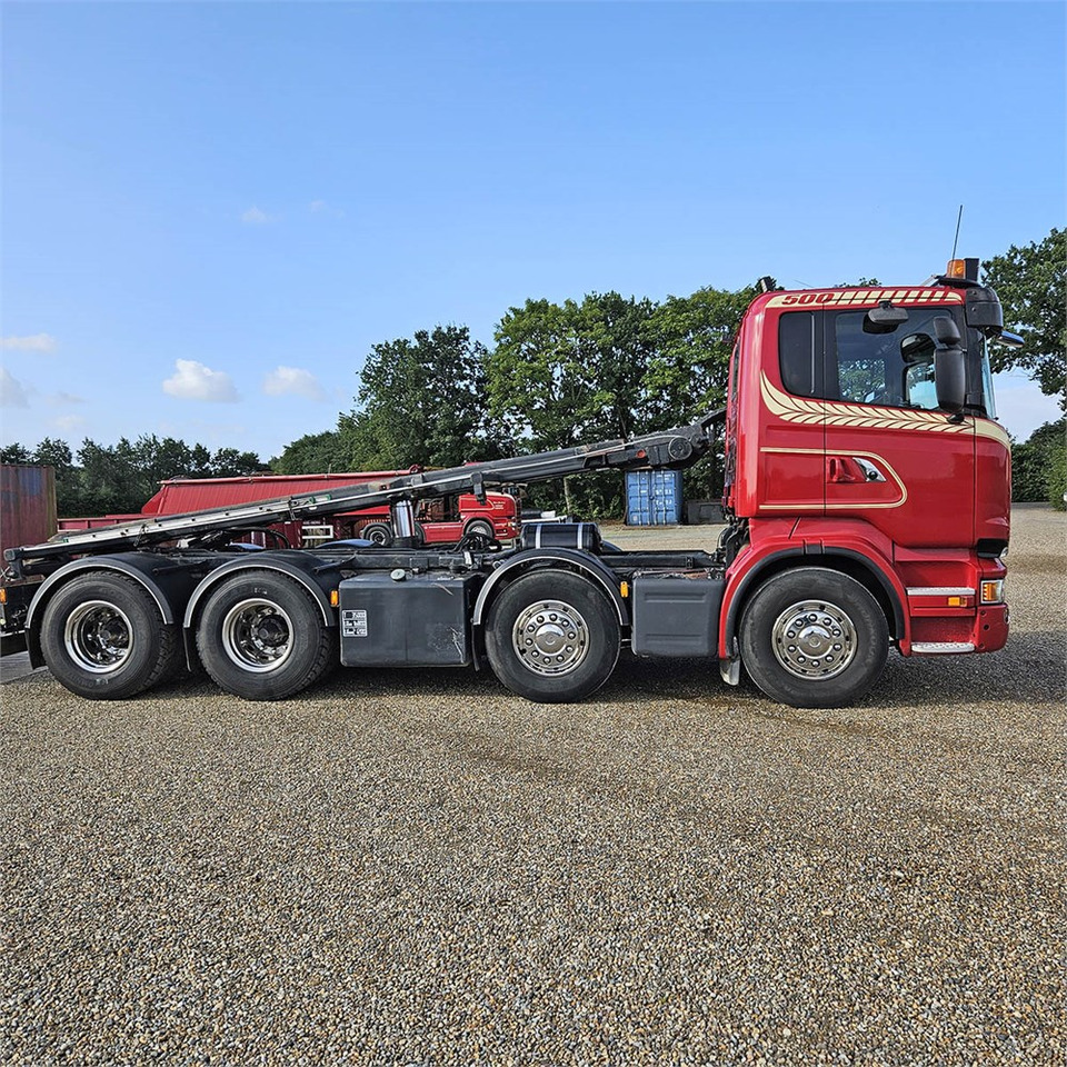 Scania R500 - Φορτηγό με σύστημα καλωδίων: φωτογραφία 2 Scania R500 - Φορτηγό με σύστημα καλωδίων: φωτογραφία 2