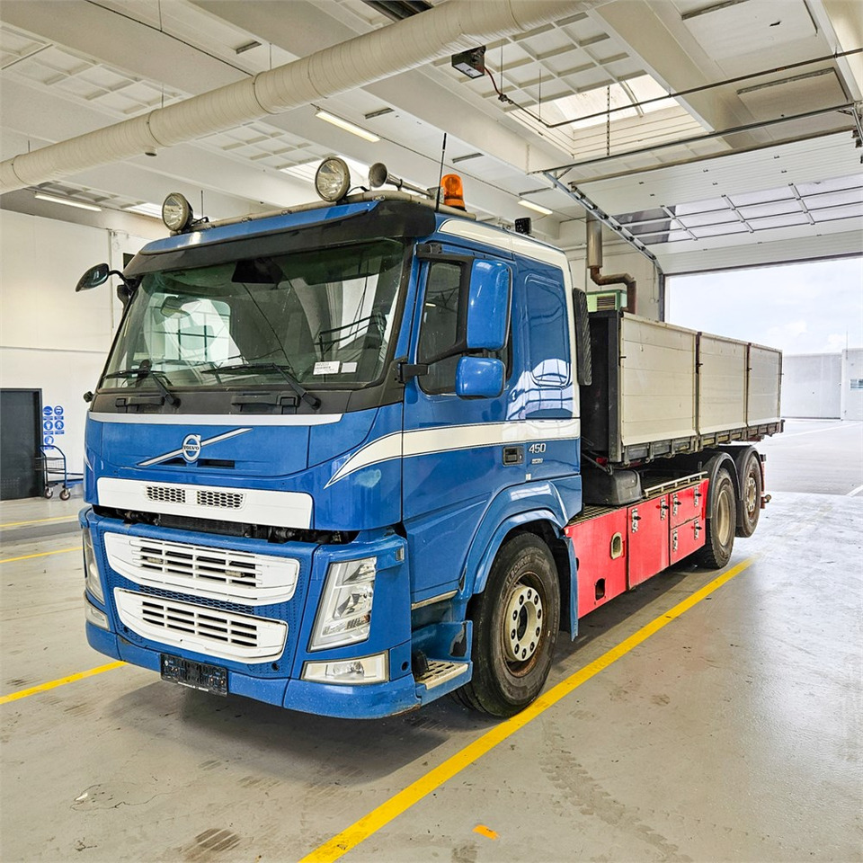 Volvo FM450 - Φορτηγό με ανοιχτή καρότσα: φωτογραφία 1 Volvo FM450 - Φορτηγό με ανοιχτή καρότσα: φωτογραφία 1